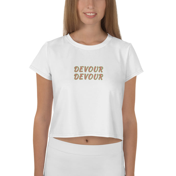 DEVOUR Women’s Crop Tee